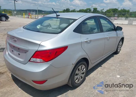 2017 Hyundai Accent Se z USA, uszkodzony, nr VIN KMHCT4AE6HU318694